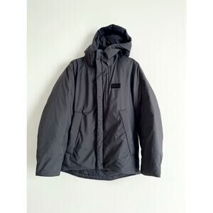 Number (N)ine Logo full zip down puffer jacket Grey Size 3